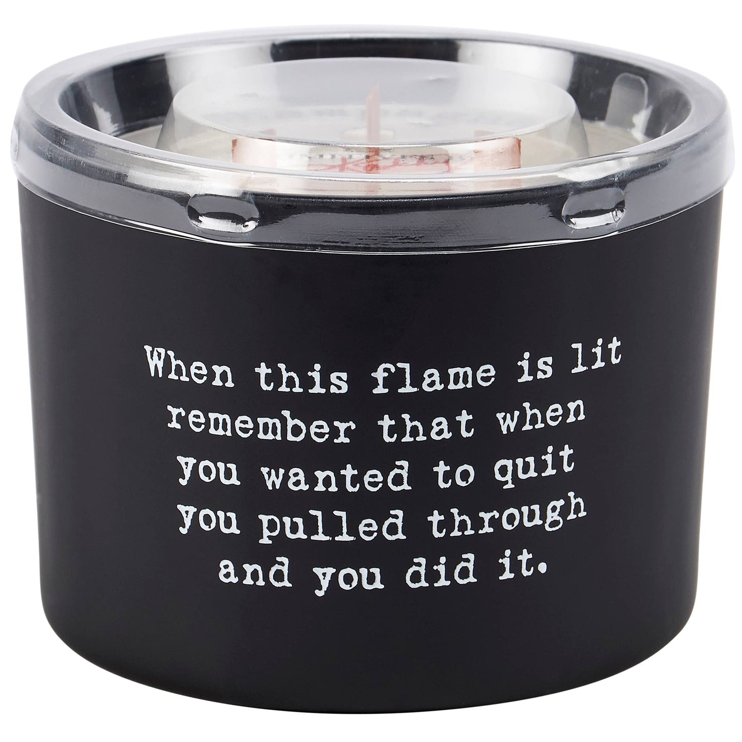 You Did It Poetry Candle