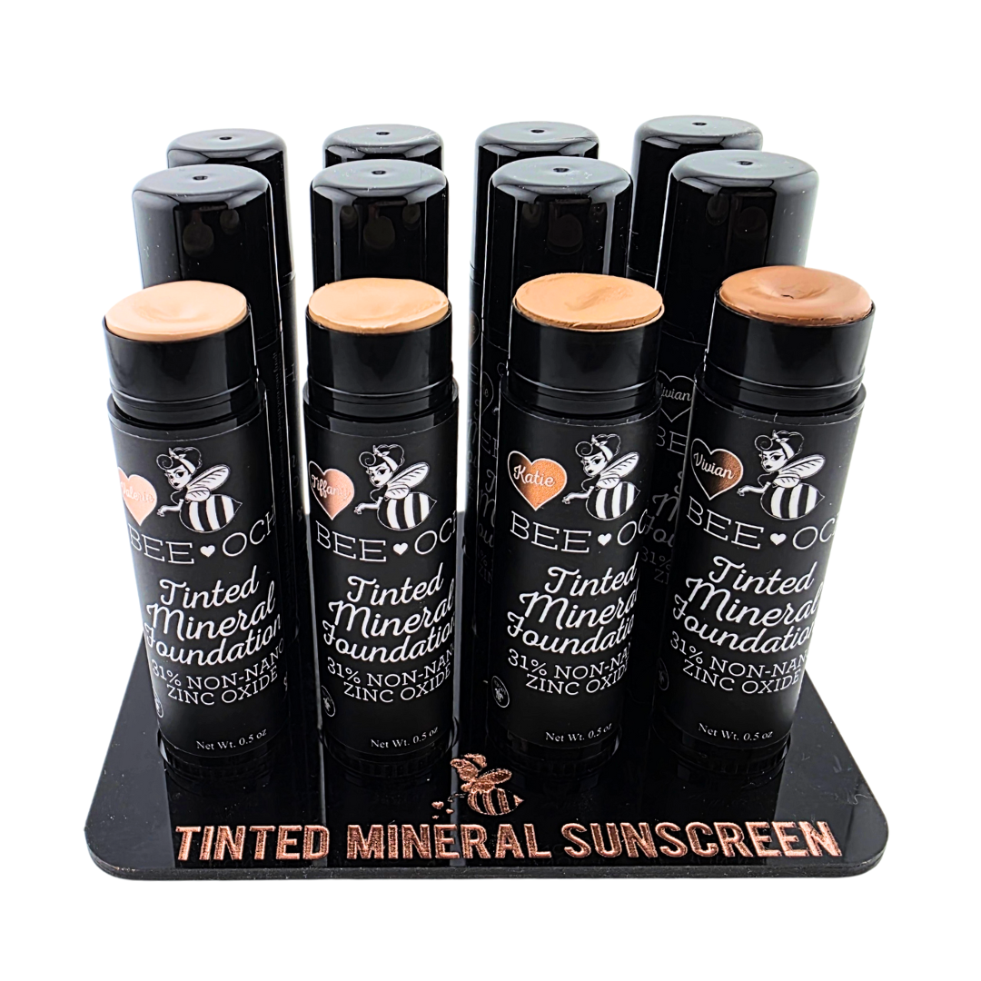 Tinted Mineral Cream Foundation - SPF 31: FREE DISPLAYS!: Valerie / 1/2 Oz Pocket Size Plastic Tube