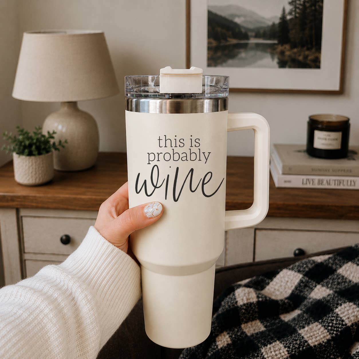 Mom Fuel Tumbler, Travel Coffee Mug, Mother's Day Gifts 40oz: Mom Fuel