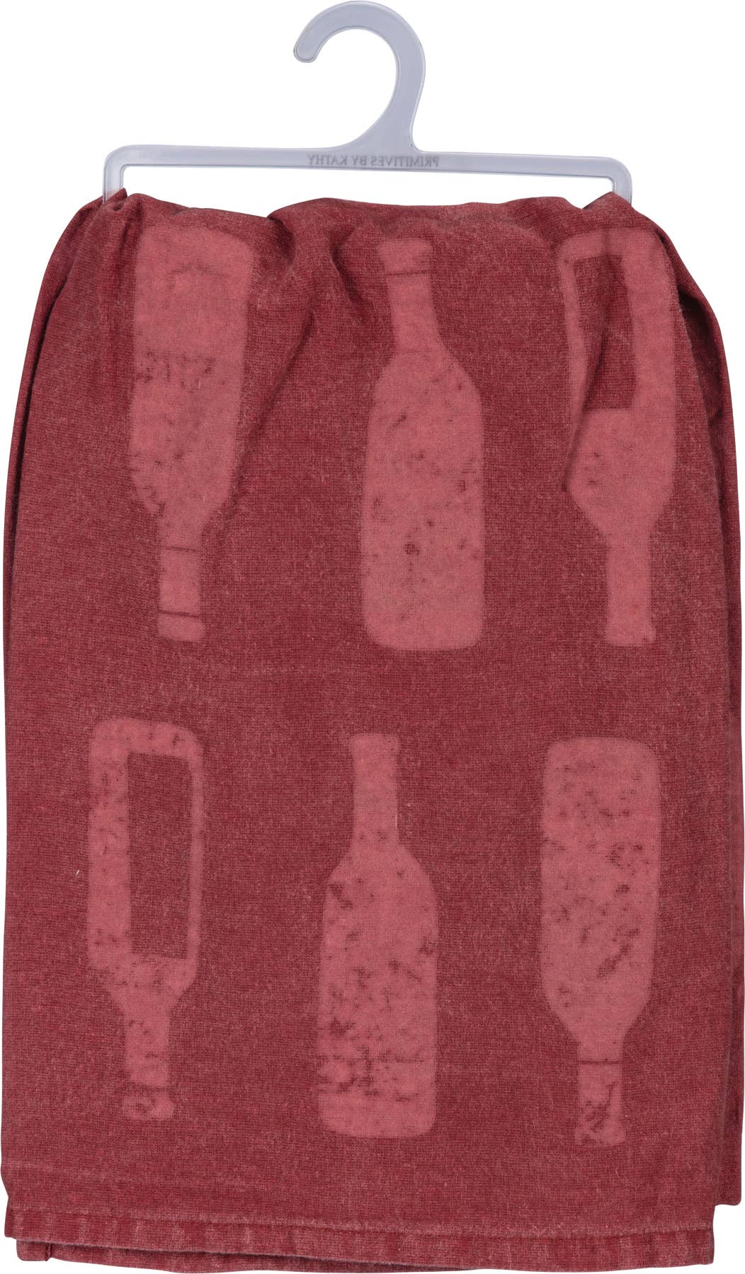 Polishing Off Two Bottles Of Wine Kitchen Towel