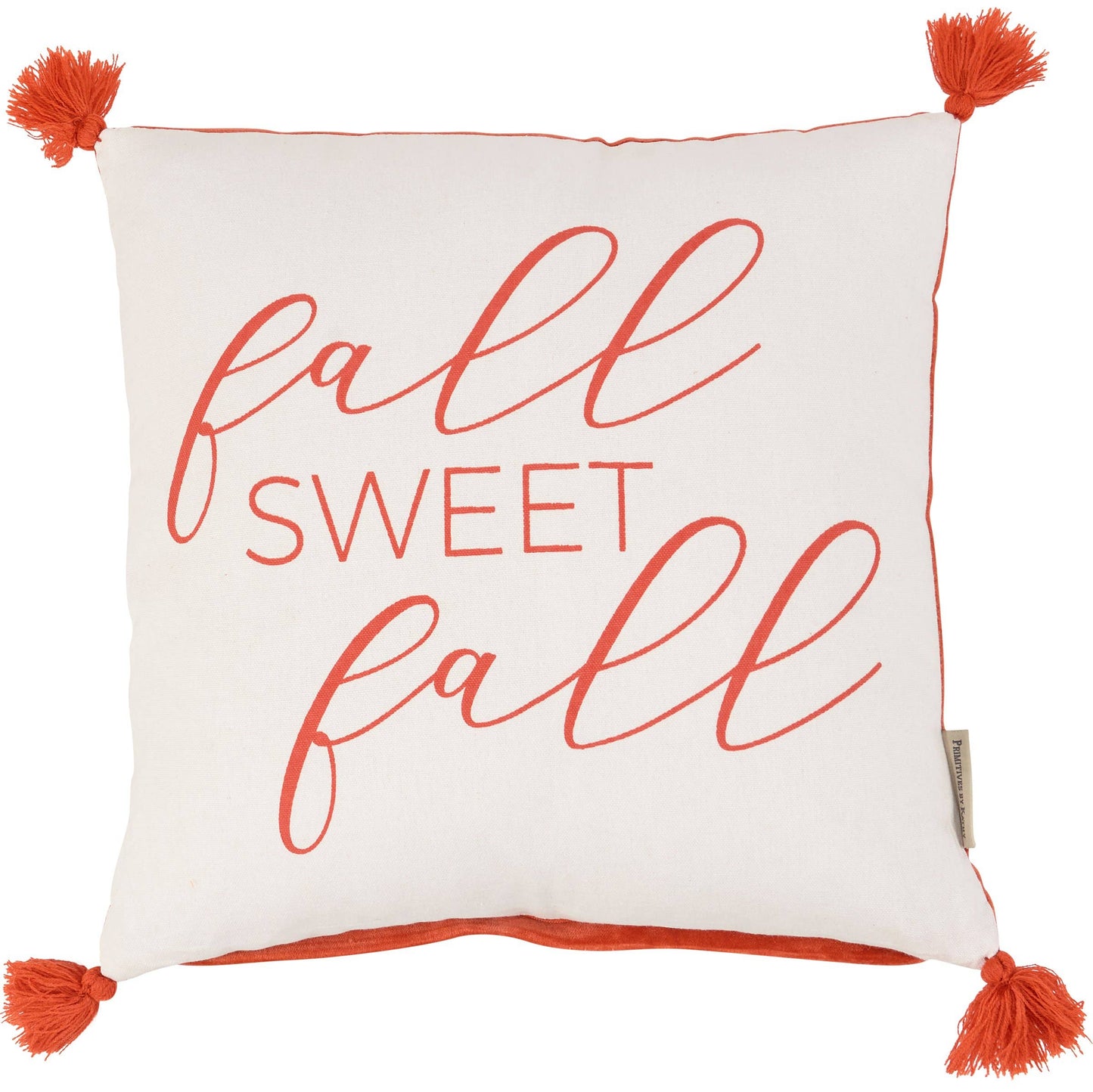 Orange Fall Sweet Fall Pillow