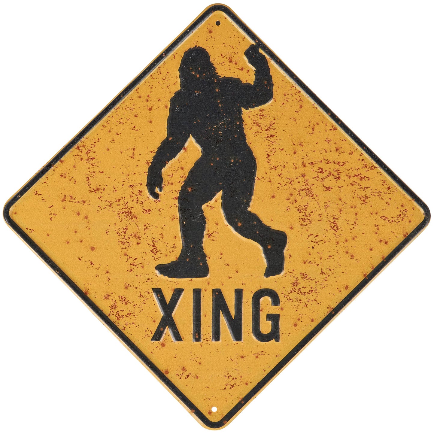 Bigfoot Xing Wall Decor