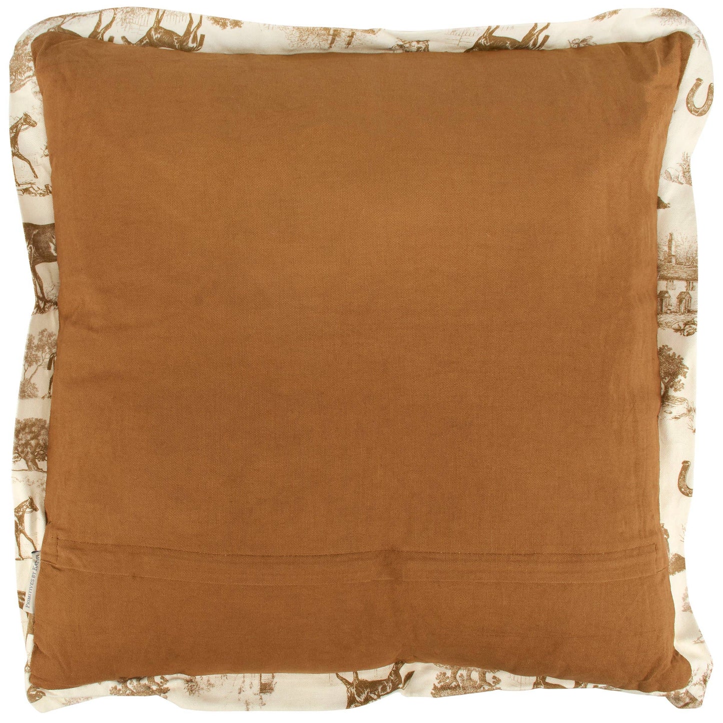 Horse Toile Pillow