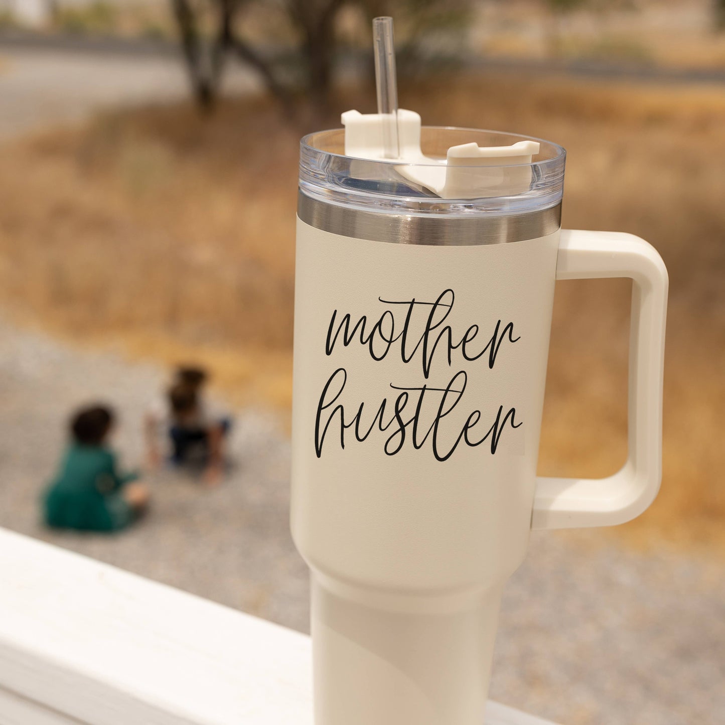 Mom Fuel Tumbler, Travel Coffee Mug, Mother's Day Gifts 40oz: Mom Fuel