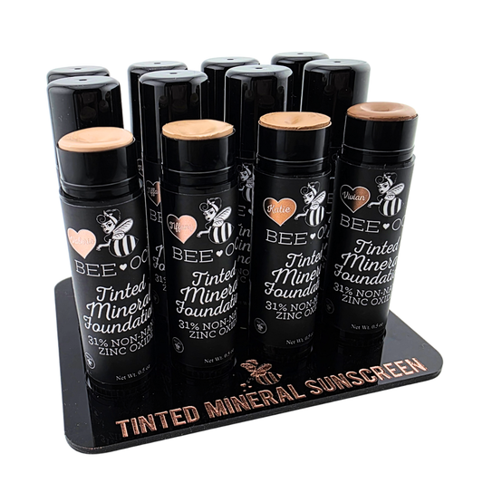 Tinted Mineral Cream Foundation - SPF 31: FREE DISPLAYS!: Tiffany / 1/2 Oz Pocket Size Plastic Tube