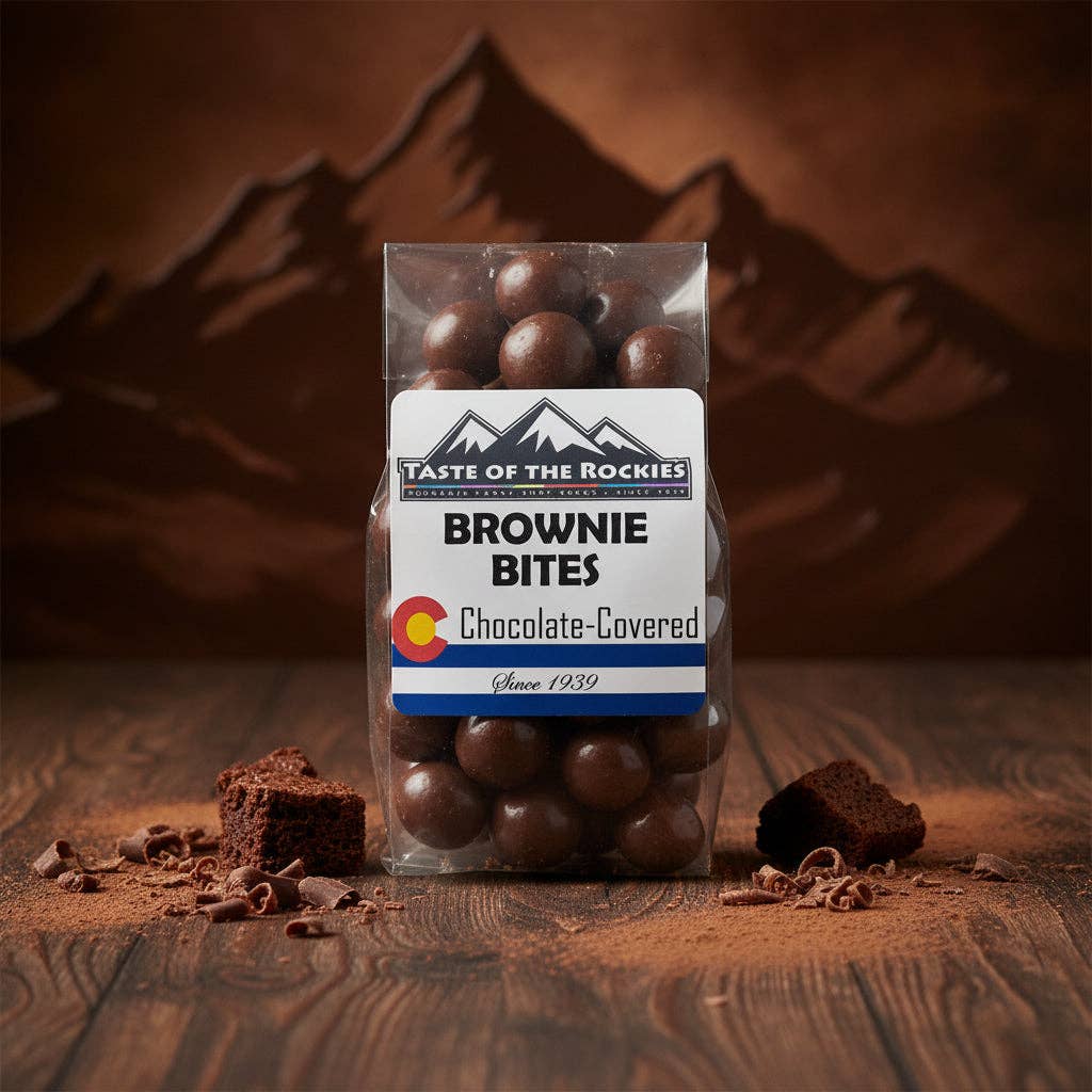 Milk Chocolate Brownie Bites: 2 oz Reg Bag
