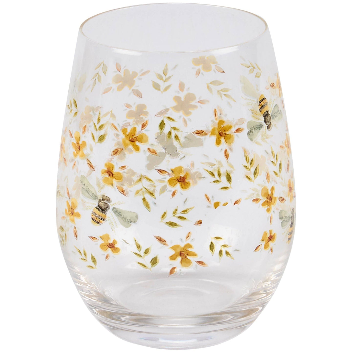 Bee Wine Glass