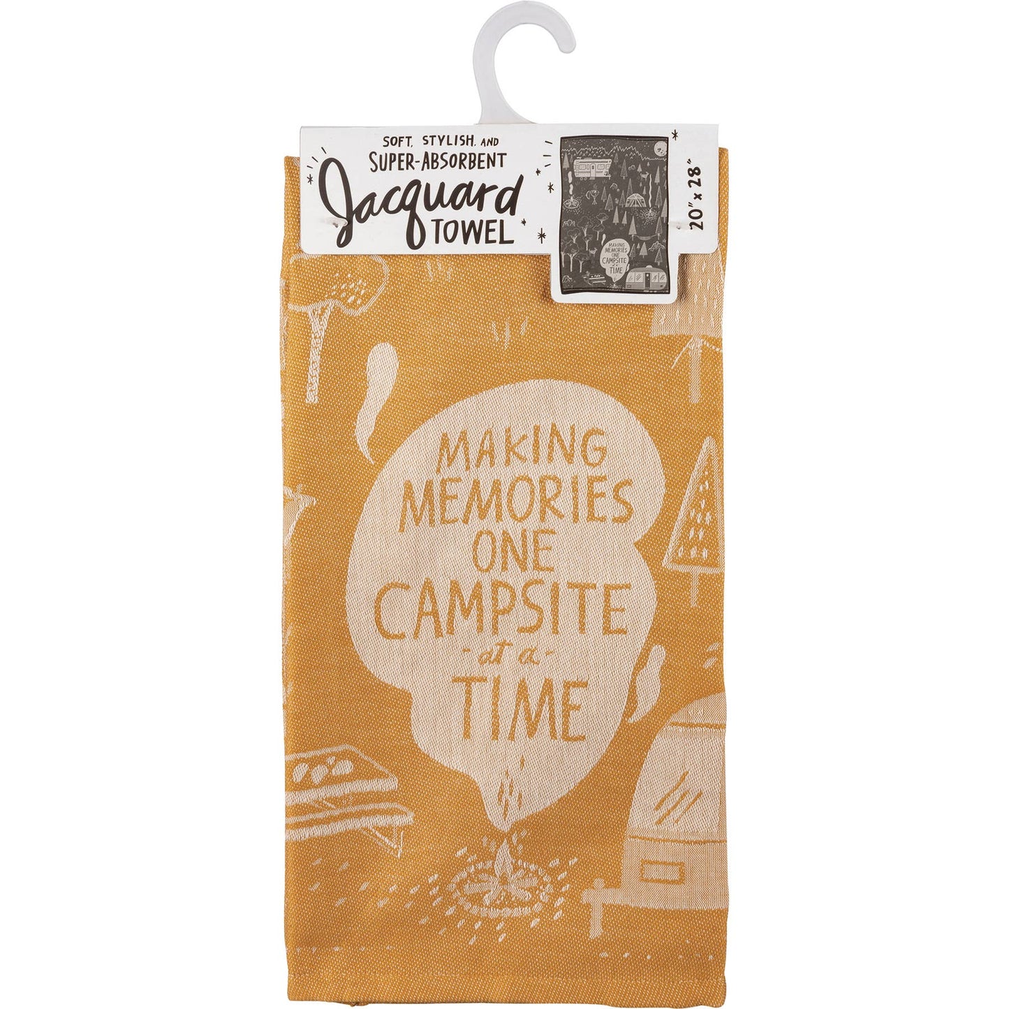 One Campsite At A Time Kitchen Towel