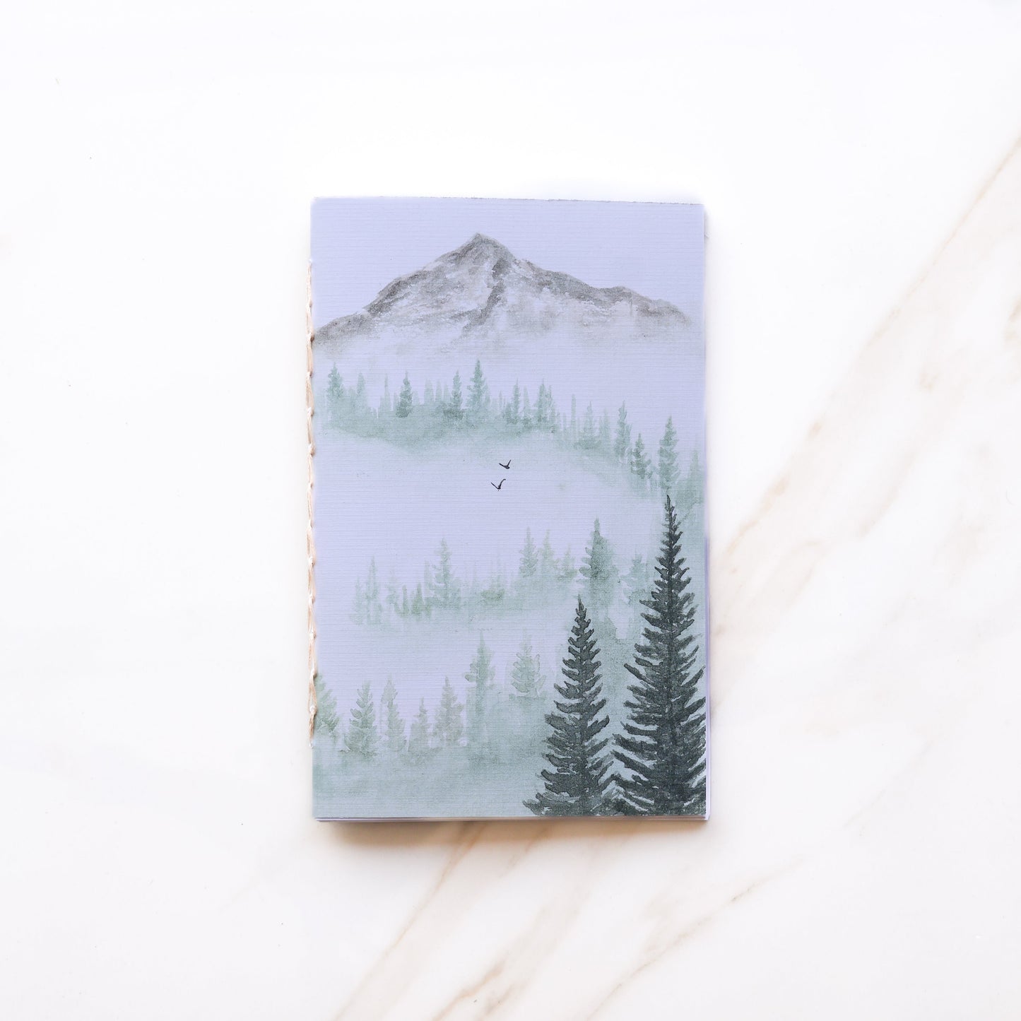 Warm Mt. Lg Softcover Notebook