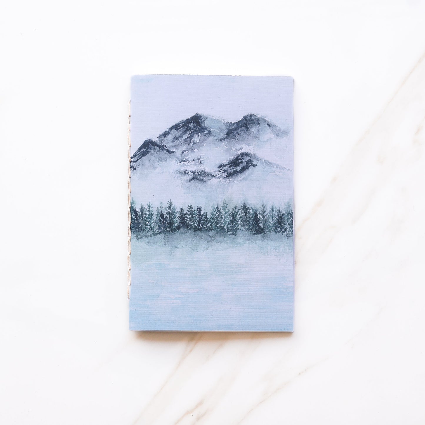 Misty Mounatin Lg Softcover Notebook